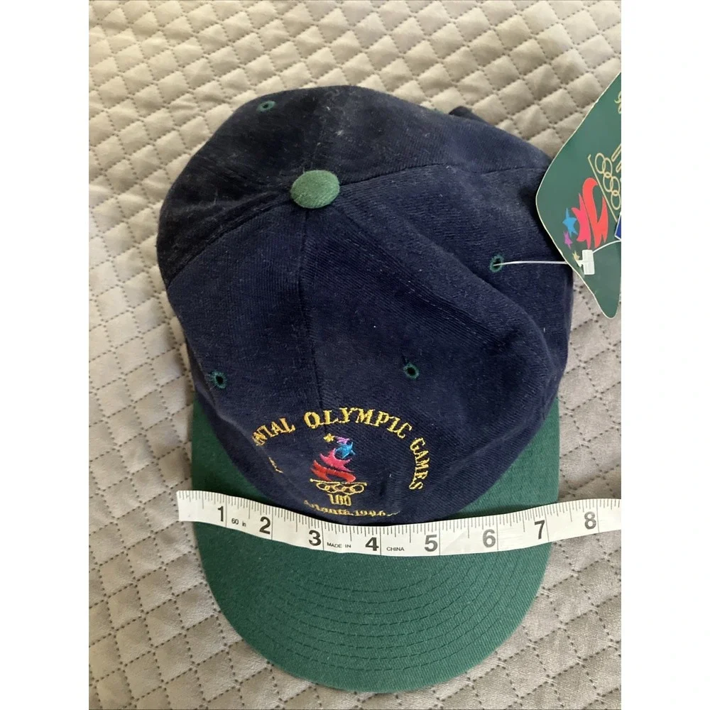 Vintage Champion 1996 Atlanta Olympics Snapback Hat logo 90s Olympic Games NWT